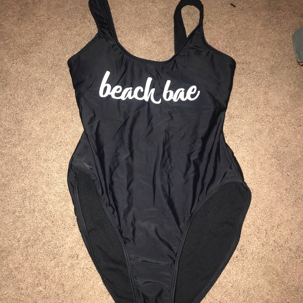 ‘Beach Bae’ One Piece Swimsuit